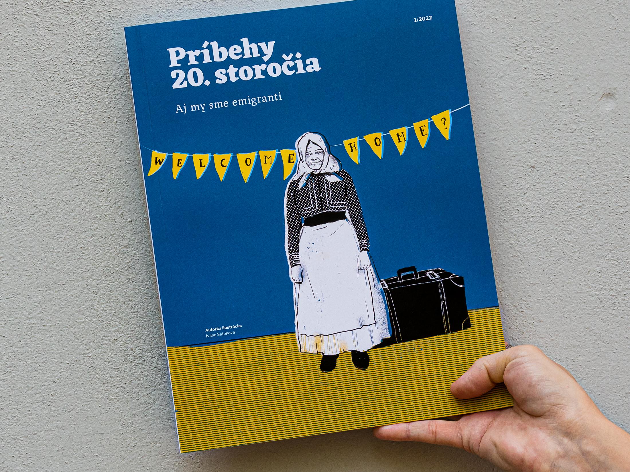 časopis Príbehy 20. storočia, č. 01/2022, téma Aj my sme emigranti